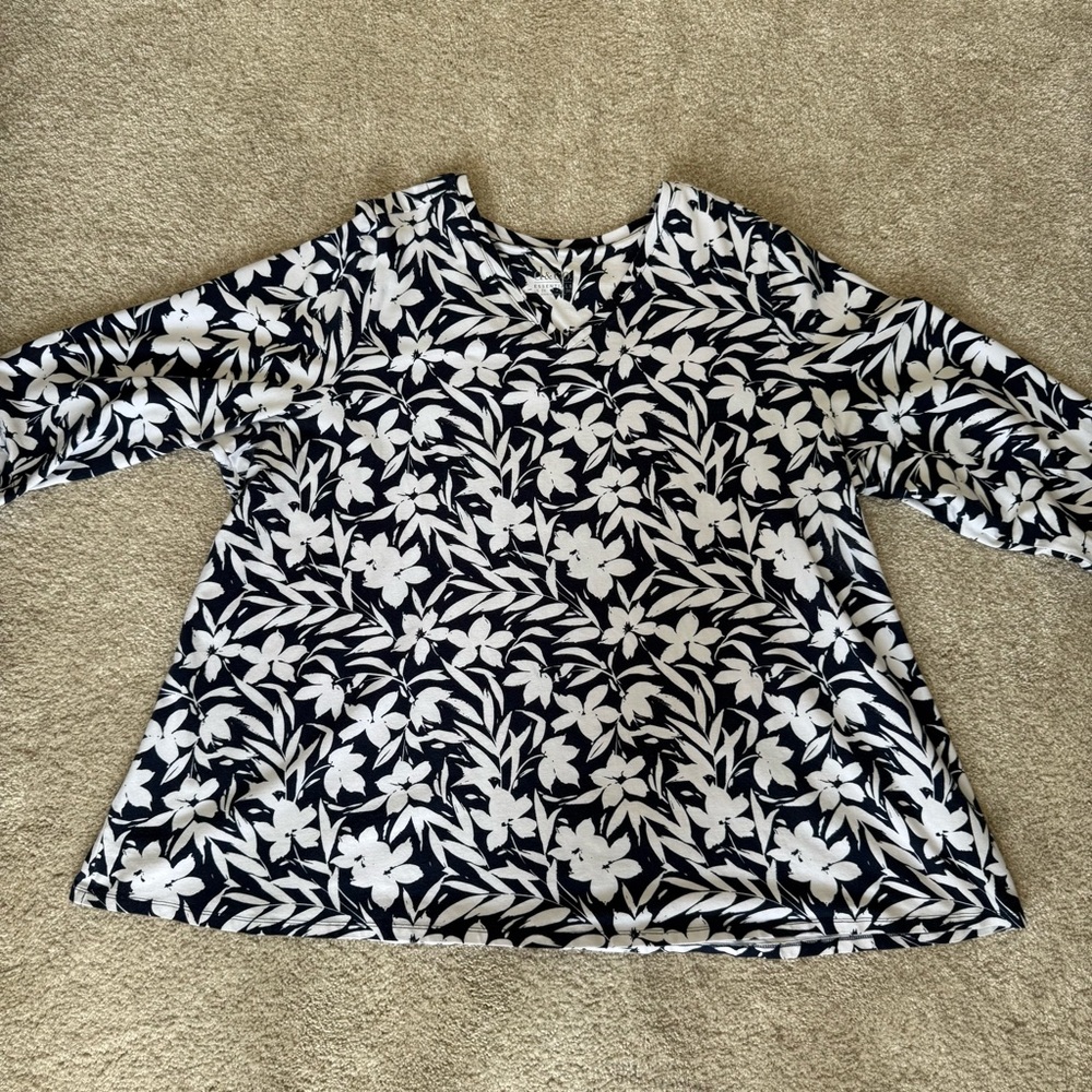 Denim & Co (set of 2) favorite jersey tops - Picture 7 of 13